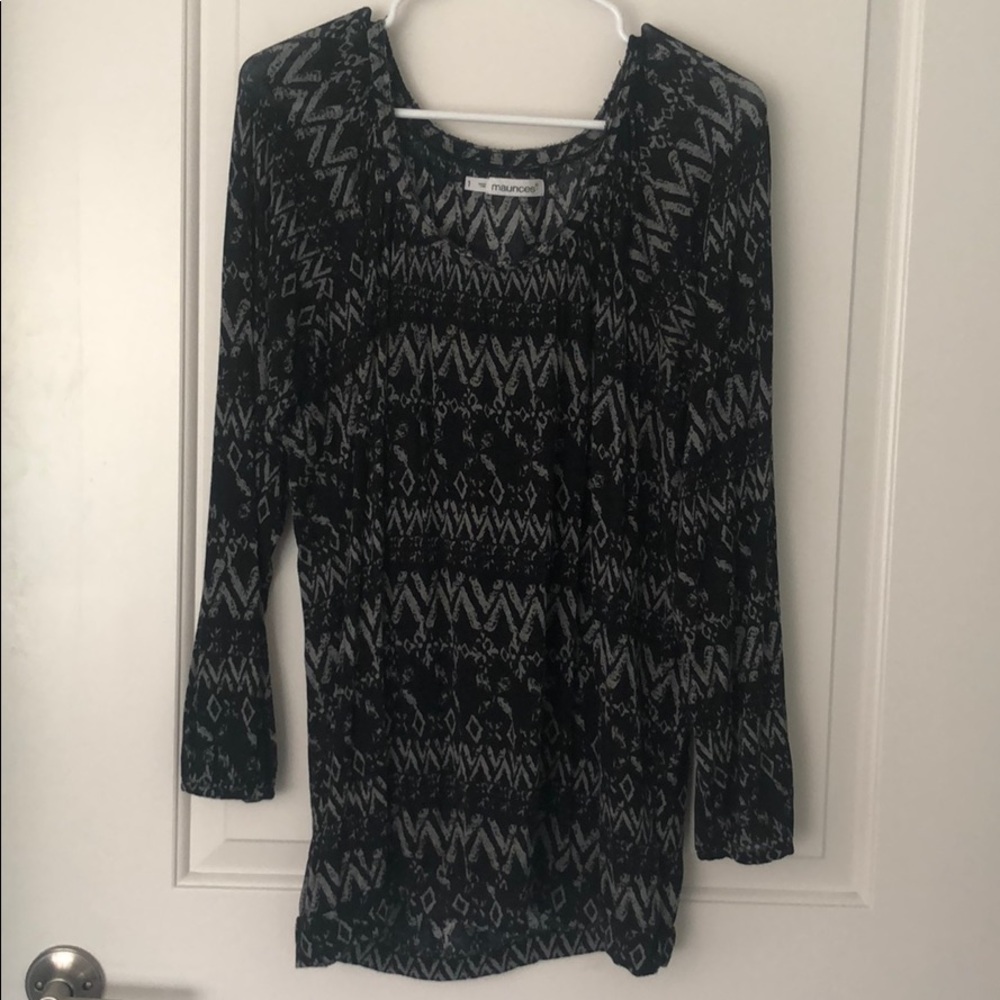 Long sleeve blouse